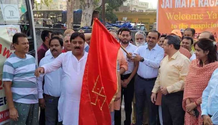 Div Com Jammu flags-off Mata Kheer Bhawani Yatra 2024 from Nagrota