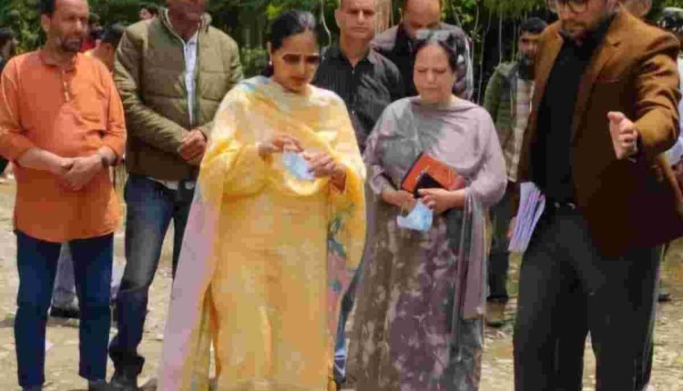 Mandeep Kaur inspects Solid Waste Management Plant in Kunzer