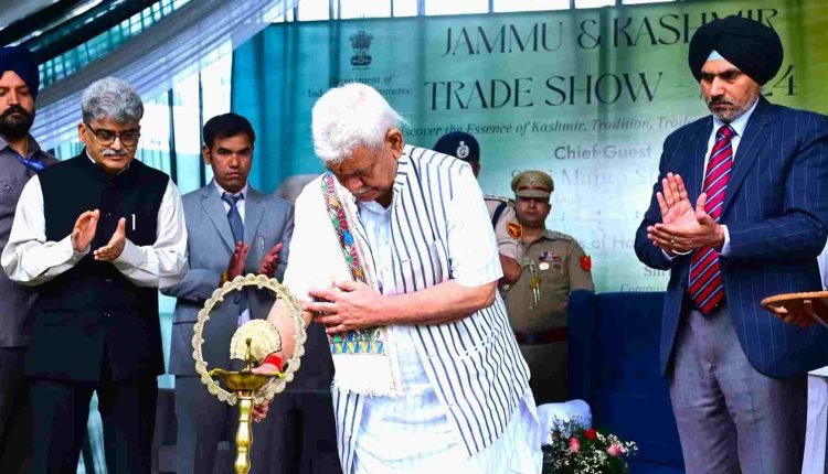 J&K Trade Show reflects that the UT has ushered in an era of opportunities: LG Sinha