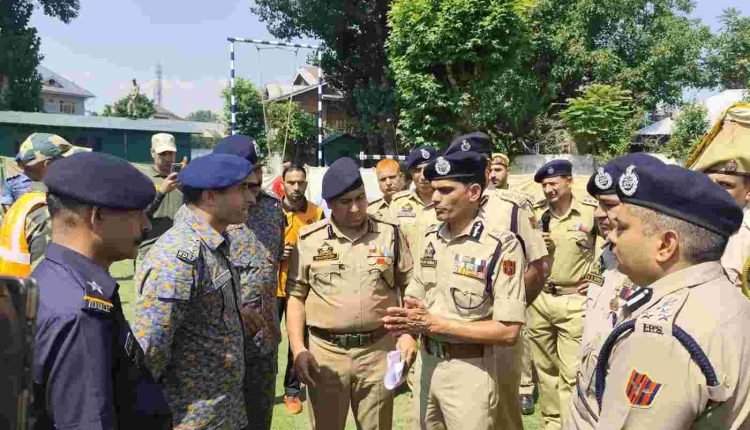 SANJY-2024: Rehearsal/Briefing/Interaction among MRT teams held at SDRF 1 Bn. Barzulla Baghat Srinagar
