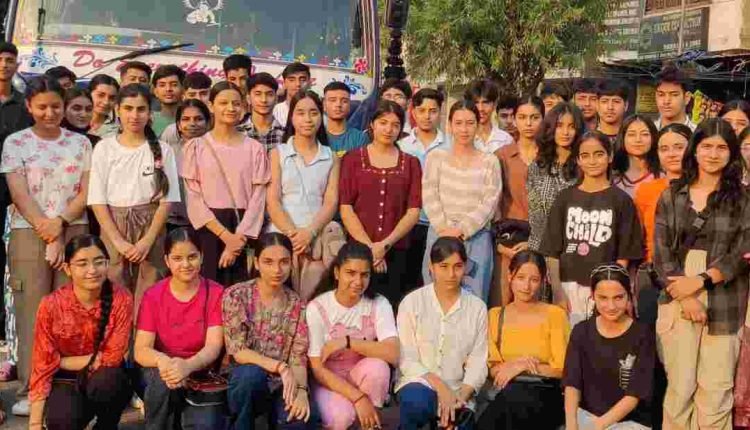 88 Students from Aryan Oriental Convent Begin Dharamshala Trekking Adventure