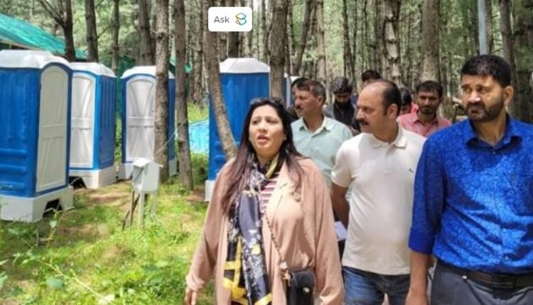 DG Rural Sanitation J&K visits Nunwan & Chandanwari; assesses Sanitation Facilities for SANJY-2024