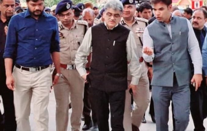 Dulloo visits Tulmulla to review arrangements for upcoming Mela Kheer Bhawani