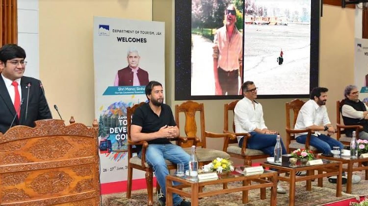 Director Information Jatin Kishore delivers insightful presentation on Film Tourism in J&K