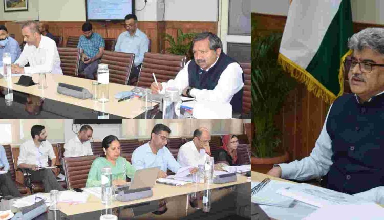 CS led State Broadband Committee reviews measures to ensure high speed internet to Panchayats