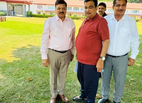 Sh. Arun Gupta of CCI Expresses Gratitude to Nitin Gadkari and Dr. Jatinder Singh for the Approval of the Lakhanpur-Doda National Highway and Chhatergala Tunnel