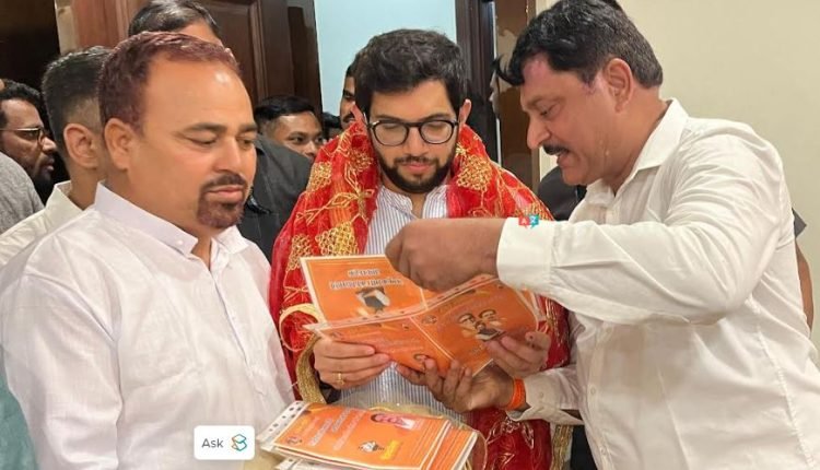 Aditya Thackeray released 'Vachan Naama' for J&K, instruct party unit to  gear up for assembly elections