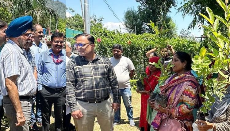 Director Agriculture Jammu Leads FPO Drive and Agro Forestry Initiative in Reasi