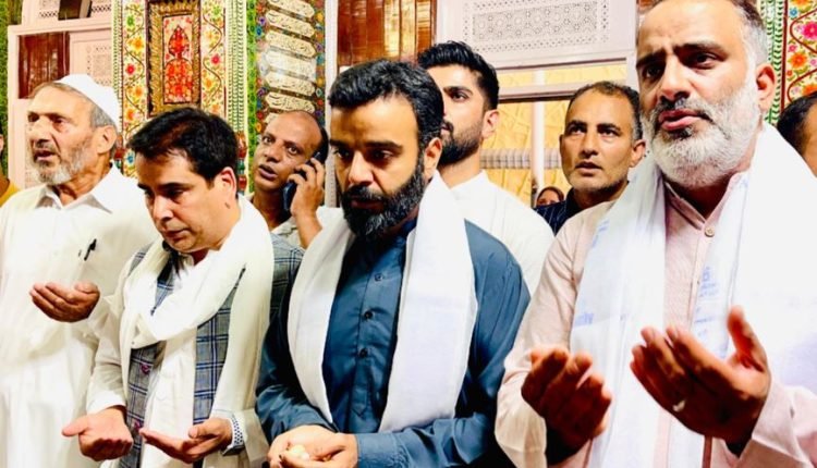 NC MP Ruhullah Mehdi tours various areas in Srinagar 