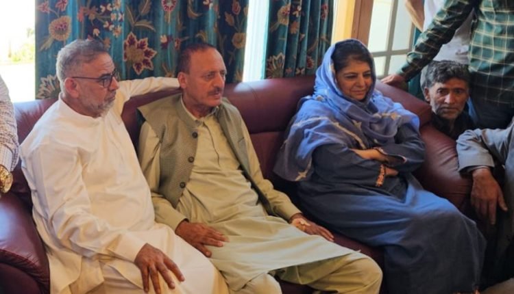 Abdul Haq Khan Rejoins PDP as Mehbooba Mufti Welcomes Him Back to the Party