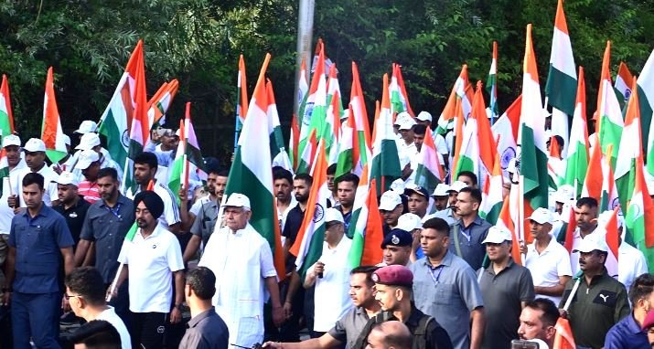 Bring home the National Flag and hoist it with pride and honour. Be a part of the Har Ghar Tiranga campaign: LG to Citizens