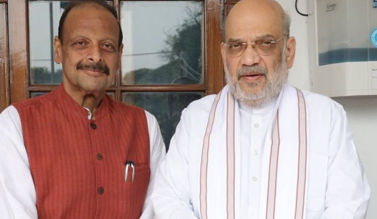 BJP's Devender Singh Rana Meets Amit Shah, Discusses Key Political Issues in Poll-Bound J&K