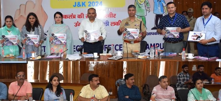 CEO conducts extensive tour of Udhampur district, reviews election preparedness