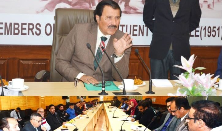 Pro-tem Speaker reviews arrangements for maiden J&K Assembly Session