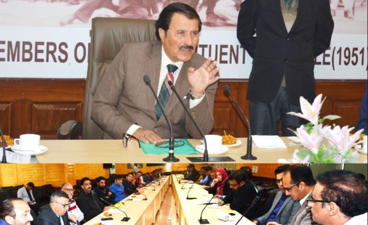 Pro-tem Speaker reviews arrangements for maiden J&K Assembly Session