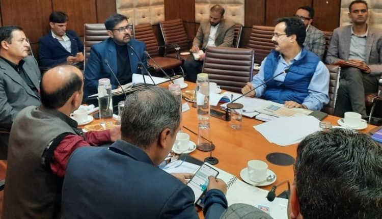 Satish Sharma reviews functioning of Food, Civil Supplies & Consumer Affairs Department