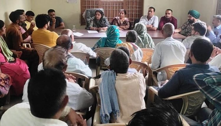 Vice-Chairperson chairs Public Grievances redressal camp at Khoon