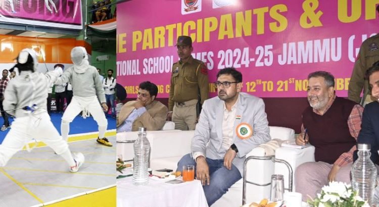 Sports Minister declares open Fencing championship at JU; 68th National School Games