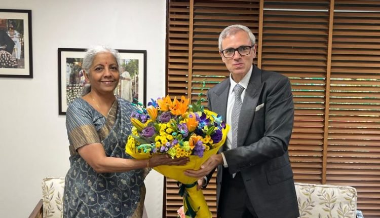 Omar Abdullah Meets Nirmala Sitharaman, Advocates Financial Aid for J&K Development