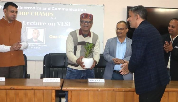 SMVDU Hosts Successful "Chip Champs-I" Workshop on VLSI Technologies for Engineering Students
