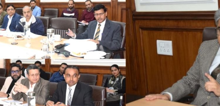 J&K Chief Secretary Reviews Disaster Response Systems, Migrant Welfare Plans and Emergency Operations