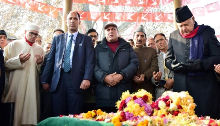 CM Omar Abdullah pays tributes to Sheikh Mohammad Abdullah on his 119th birth anniversary