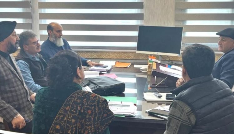 Javid Dar chairs budgetary meeting on Animal Husbandry, Sheep Husbandry departments