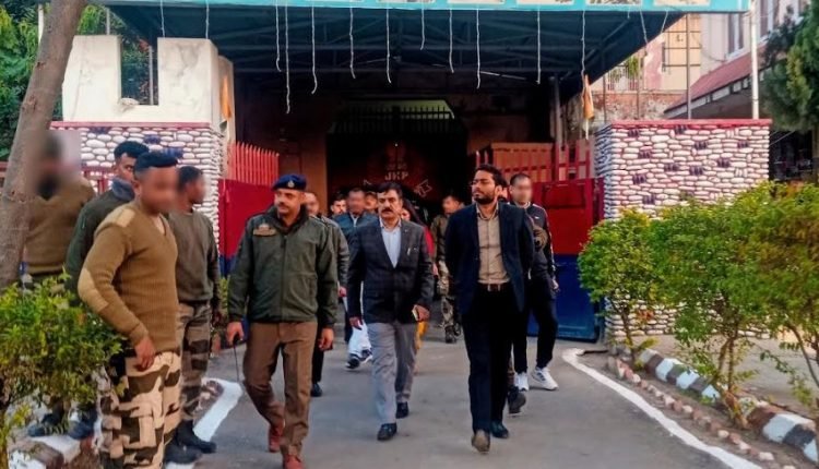 DM Jammu inspects Kot Bhalwal Jail
