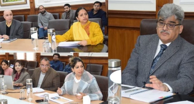 Chief Secretary Chairs Meeting to Expedite Water Theme Park Project Along River Tawi in Jammu