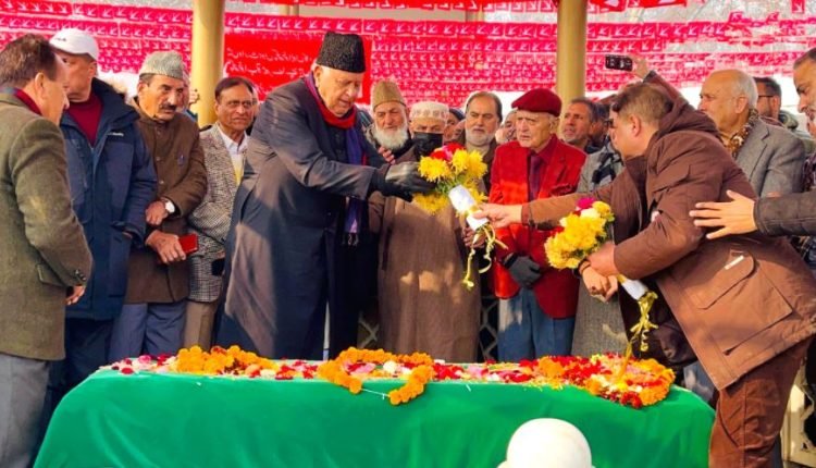 NC remembers Sher-e-Kashmir on his 119th birth anniversary 