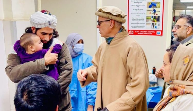 CM Omar Abdullah conducts surprise checks at Kashmir’s premier Medical Institutions