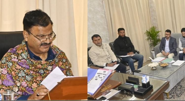 Govt Prioritizing Tribal Welfare: Javed Rana Reviews Education, Health, and Skill Development Projects