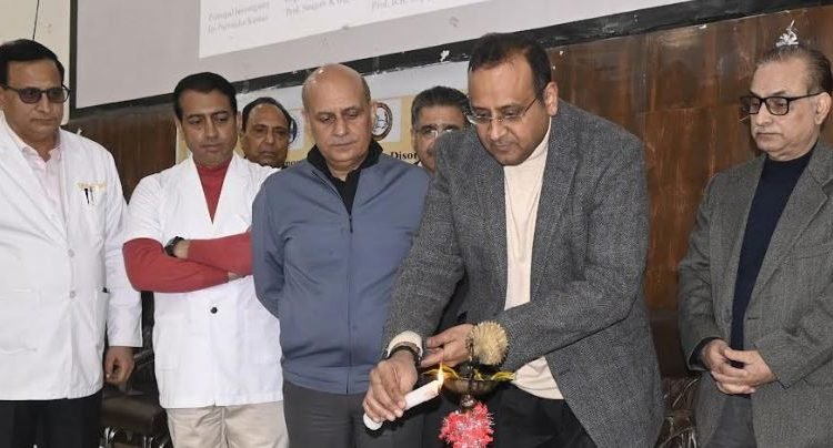 Saurabh Bhagat chairs awareness camp-cum-seminar on  "Common & Rare Genetic Disorders"