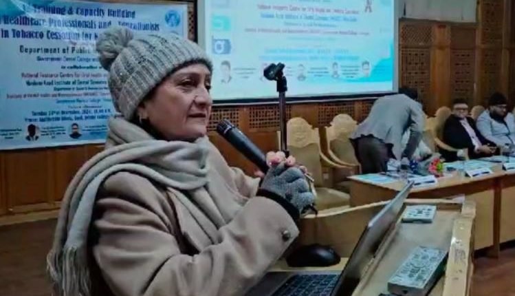 Shameema Firdous calls for collective efforts to combat drug menace 