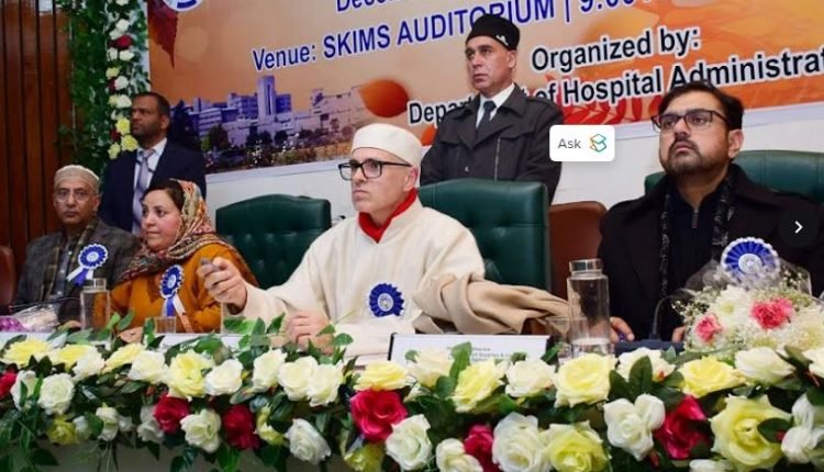 CM Omar Abdullah addresses 42nd Annual Day Celebrations of SKIMS