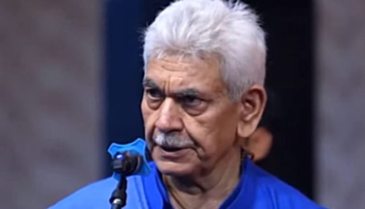 LG Manoj Sinha hails J&K universities for stellar performance in NIRF-2025 rankings