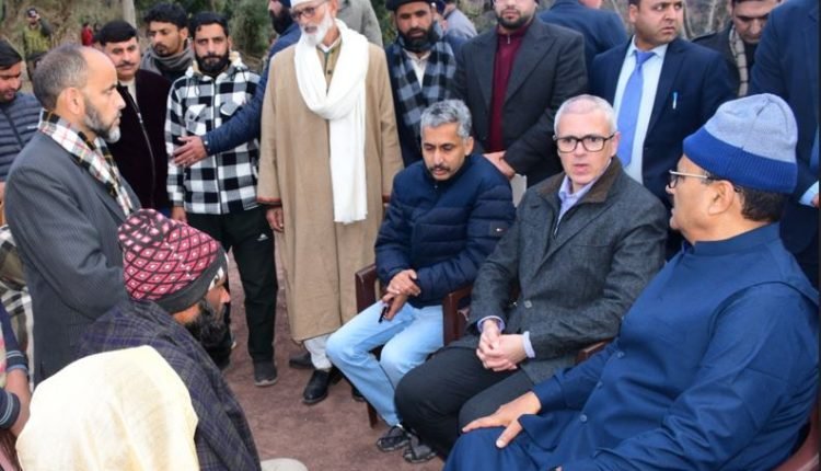 CM Omar Abdullah visits grieving Badhaal families, promises justice and support