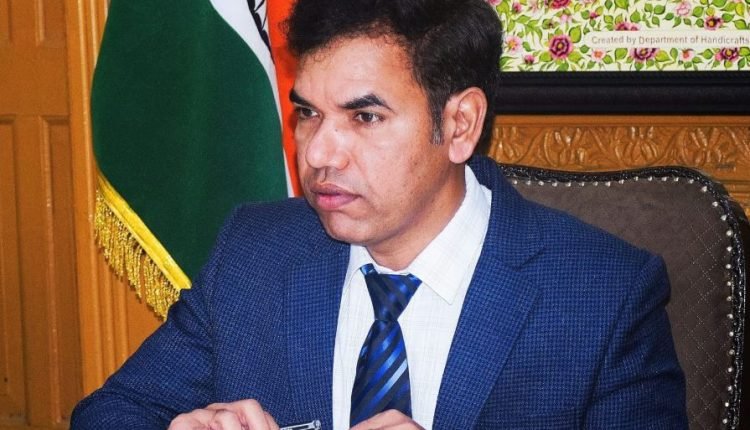 Div Com Bidhuri launches S3WAAS-Powered website for the office of the Divisional Commissioner, Kashmir