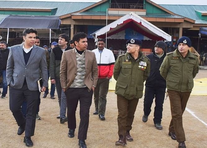 Div Com Kashmir assesses preparations for celebration of Republic Day-2025