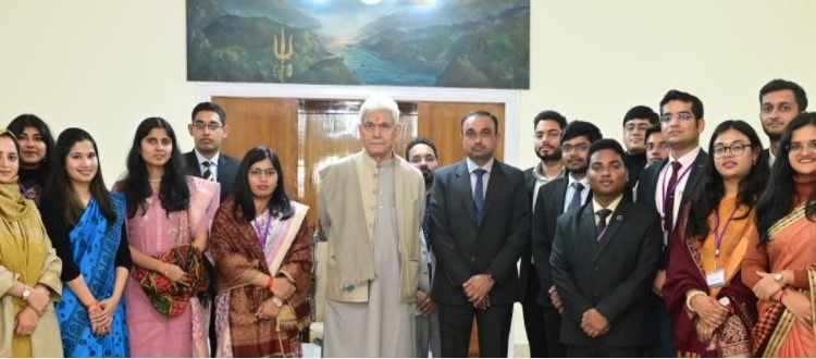 IAS Officer Trainees of 2024 Batch call on Lieutenant Governor