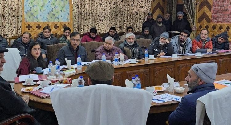 Javid Dar, Nasir Aslam review snow clearance, restoration of essential services at Kupwara