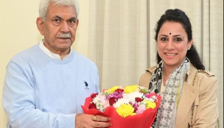 Rouble Nagi Meets LG Manoj Sinha, Focuses on Minority Welfare and Community Building