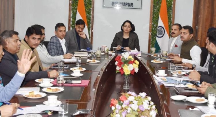 DC Udhampur convenes primary consultation meeting with MLAs