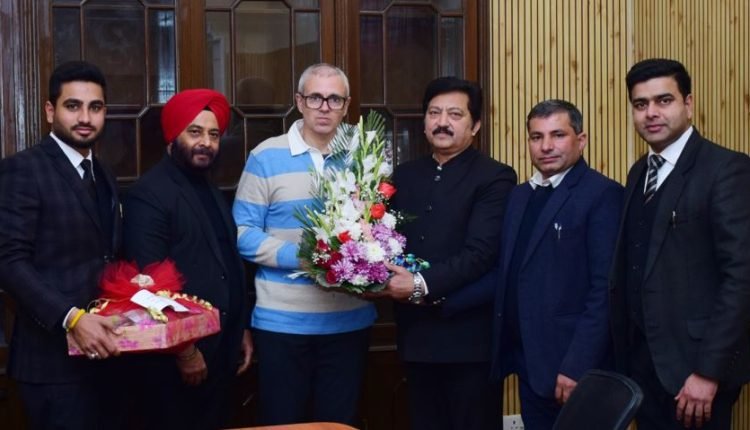 Newly Elected Team of J&K High Court Bar Association Calls Upon Hon’ble Chief Minister
