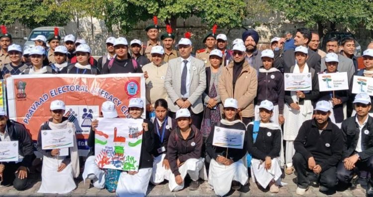 Gaiety, Fervour marks National Voters’ Day celebration across Jammu Division
