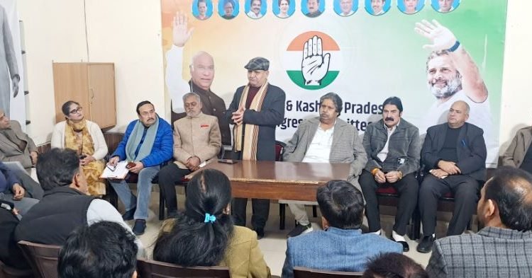 Congress to hold  Samvidhan Bachao Rashtriya Padayatra from Gandhi Chowk Satwari to Ambedkar Chowk Gandhi Nagar Jammu on Jan. 18th  