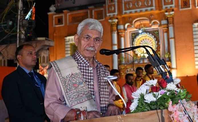 Jammu is not only a city of temples, but it is also the axis of our eternal culture: LG Sinha