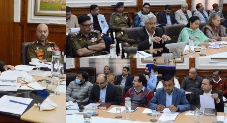 CS chairs 14th HLC meet of Shri AmarnathJi Shrine Board ;Directs for finalising arrangements ahead of commencement of yatra