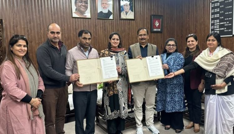 MoU signed between FICCI FLO-JKL and CU Jammu to foster women’s entrepreneurship, vocational training, and industry-aligned skill development