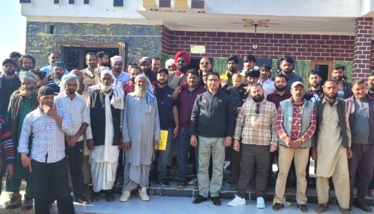 Tony holds Janata Darbar at Villlage Barmini; calls for promotion of Rati Sarari as tourist destination